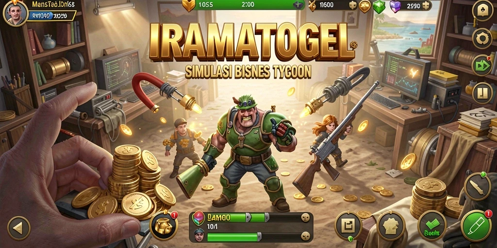 Tampilan gameplay IRAMATOGEL yang menarik dan interaktif.