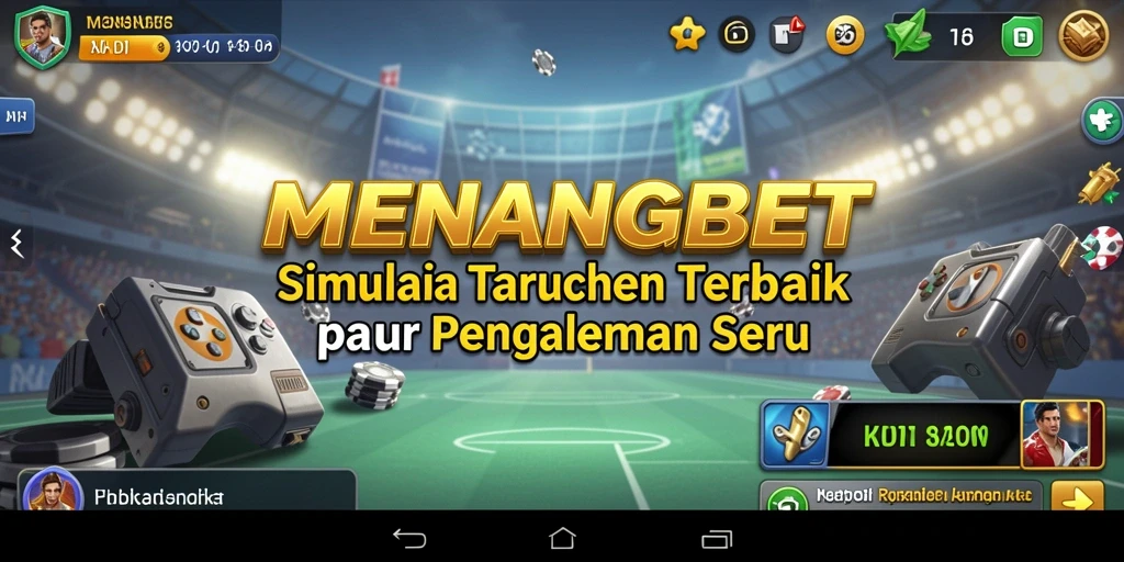 Tampilan gameplay menarik dalam simulasi taruhan yang seru.