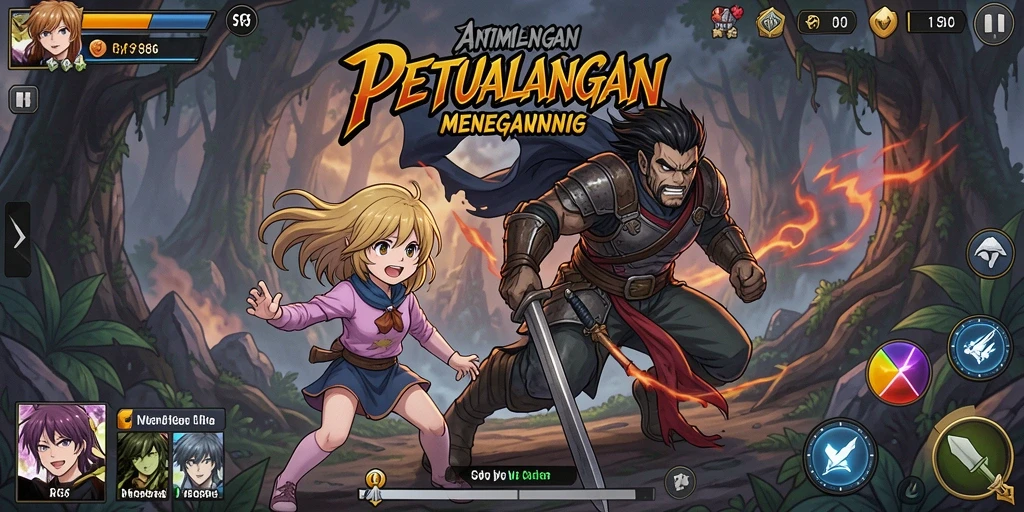 Tampilan screenshot utama dari gameplay RP886 yang memukau.