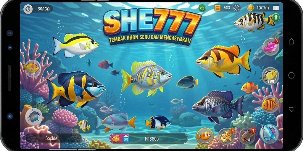 Gameplay seru dalam Tembak Ikan dengan efek grafis menakjubkan.