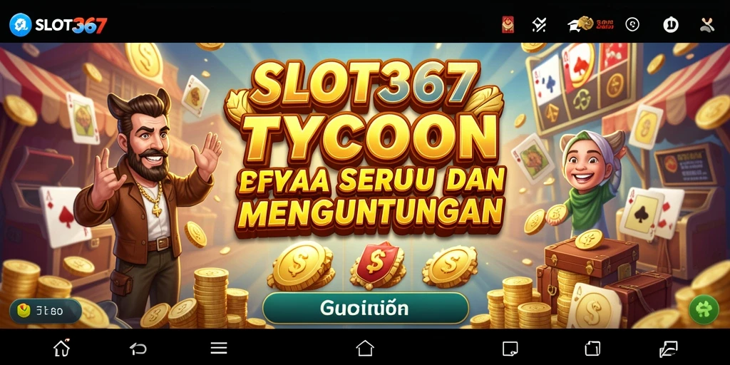 Screenshot utama dari gameplay Tycoon SLOT367 yang menampilkan aksi seru.